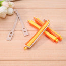 12pcs Perm Bar Rubber Band Hair Curler Hairdressing Tool(Random Color/3
