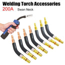 Set Welder Accessory Swan Neck for MIG 200A MIG 200A Assembly Welding Torch