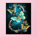 Full Cross Stitch 11CT Butterfly Counted Embroidery DIY Animal Needlework