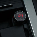 DC 12V/24V Car Digital Cigarette Lighter Voltmeter Male Red Volt Meter Car