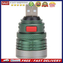 USB LED Power Bank Flashlight Head Lamp 3W Extension Light Torch