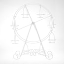 8 Cup Cake Stand Ferris Wheel Wedding Party Stainless Steel Food Display Rack