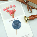 Wax Seal Stamp, Retro Sealing Wax, Camino Brass Head 30mm for Envelope (M)