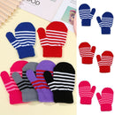 Winter Warm Knitted Mittens Children's Gloves Full Finger Gloves Kids Gloves