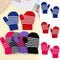 Winter Warm Knitted Mittens Children's Gloves Full Finger Gloves Kids Gloves