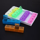 28 Compartments Pills Storage Box 7 Days Tablet Pill Box Holder Medicine