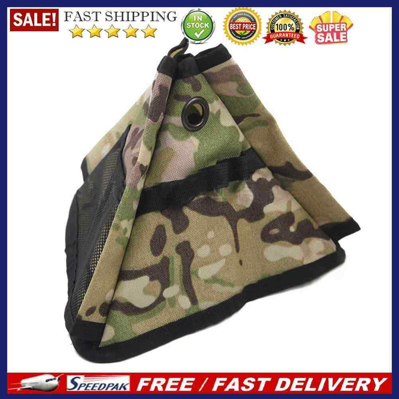 Camping Tripod Fan Storage Bag Outdoors Blowing Fan Holder (Camouflage)