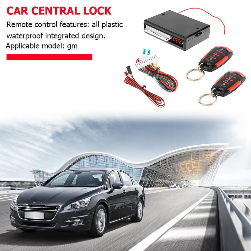 Universal Car Remote Central Door Lock Kit Keyless Entry Alarm System 405/T111