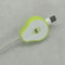 Fruit USB Data Cable Bites Protector Universal Cord Wire Winder (Pear)