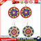 DIY Diamond Painting Mandala Patterns Stud Earrings for Women (RZ001) Newly