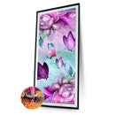 5D Full Drill Diamond Painting Flower Butterfly Cross Stitch Kits (hg345)