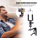 Guitar Phone Head Clip Holder Music Singing Song Live Broadcast Guitar Support