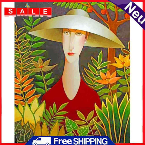 Peasant Women DIY Painting By Numbers Art Pictures Hand Painted Canvas Art Craft