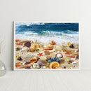 Diamond Painting 5D Full Round Drill Mosaic DIY Sea Shells Wall Decorations Kit