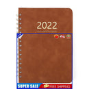 2022 Planner - Academic Weekly & Monthly Planner with Blank Pages (Brown)