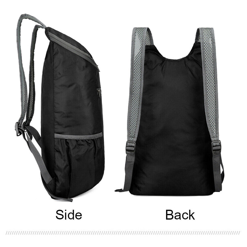 20L Lightweight Foldable Backpack Waterproof Outdoor Hiking Camping Travel