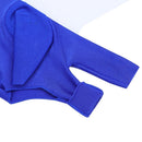 Billiards Three Fingers Glove Left Hand Billiard Glove Free Size (Blue) Newly