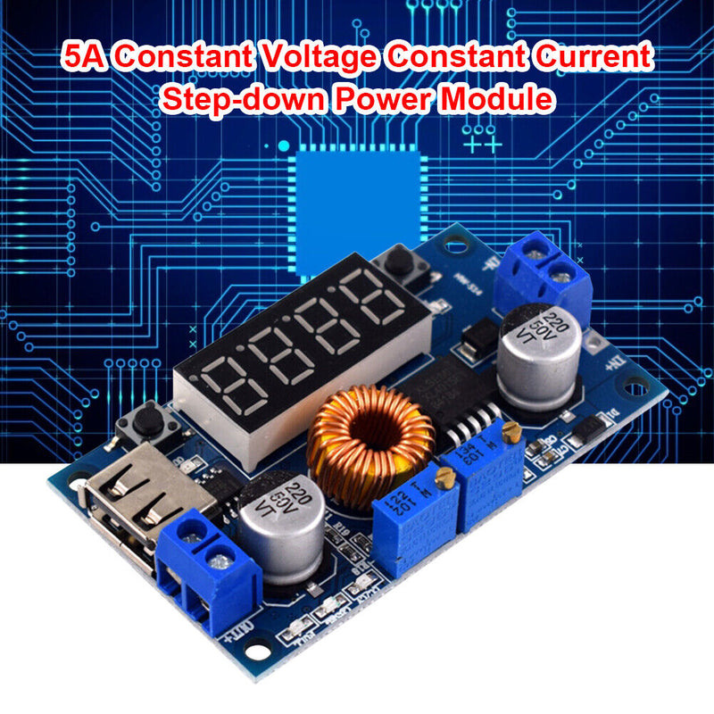 5A USB Charging Power Supply Board Lithium Battery Charger Step Down Buck Module