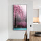 Peach Blossom Oil Paint By Numbers Kit DIY Acrylic Painting on Canvas Frame