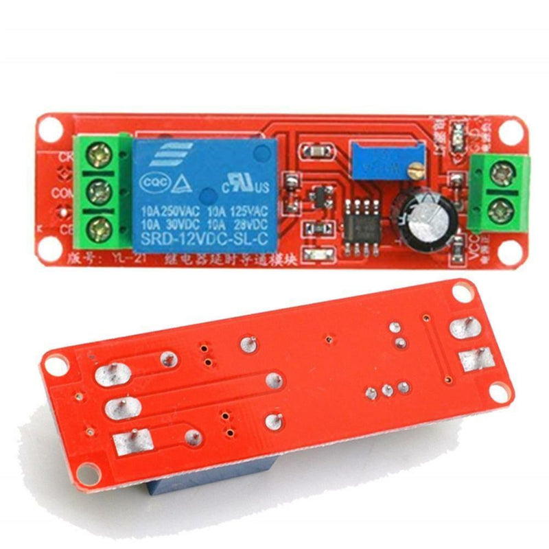 DC 12V Relay Module Adjustable Delay Time 0-10 Second NE555 Timer Board hot.