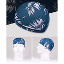Swimming Caps Women Men Waterproof Ear Protection Swim Hat (Retro Green) Newly