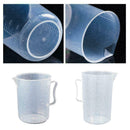 2000ML Laboratory Home Lab Test Plastic Graduated Measuring V3X3 Beaker F1L3