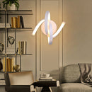 Spiral LED Wall Light Bedside Aisle Bedroom Decorative Lamp (Warm Light) Newly