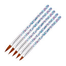 Tool Acrylic UV Gel Nail Pen Carving Brushes Nail Extension Gradient Manicure