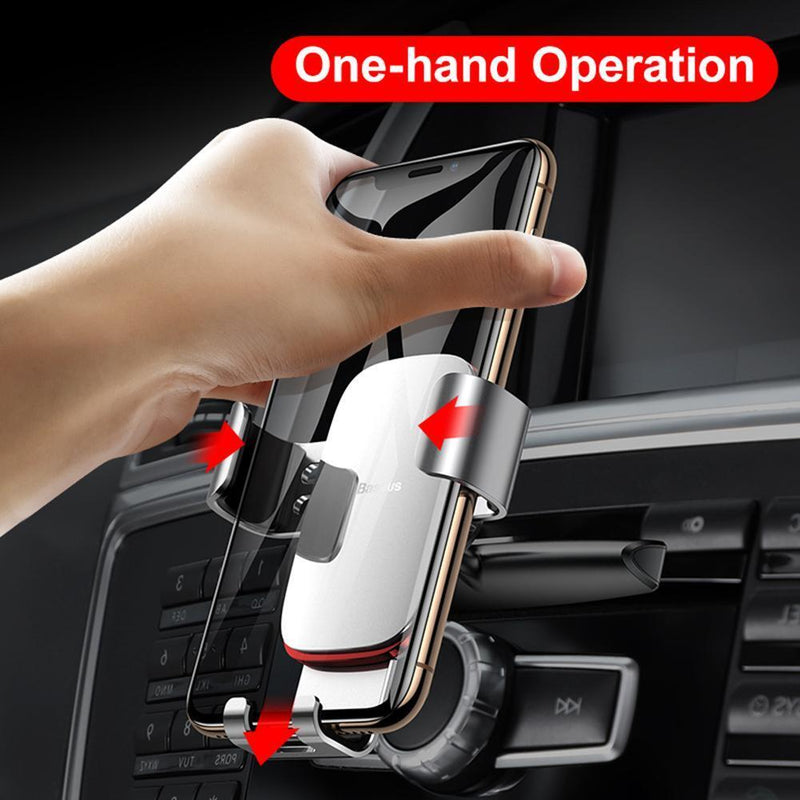 Baseus Gravity CD Slot Car Auto Mobile Phone Holder Clip Stand Bracket