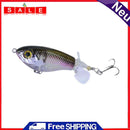 Popper Fishing Lure Topwater Floating Propeller Artificial Swimbait (9g 3)