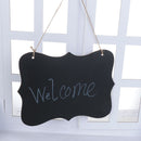 Wedding Memo Sign Message Label Love Heart Chalkboard Wooden Mini Blackboard