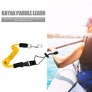 Kayak Paddle Leash Surfboard Safety Leash Rope Surfing Accessories (Yellow)