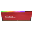 COOLMOON CR-D134S ARGB MEMORY Heatsink Desktop Computer Memory Heat Spreader Cooler