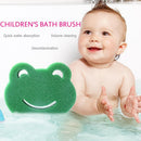 Child Bath Sponge Soft Baby Rubbing Brush Cartoon Bath Artifact (Frog) Newly