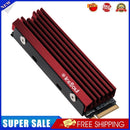 FinalCool IceSoul 08 M.2 NVME NGFF 2280 SSD Hard Disk Heat Sink (Red)