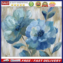 Oil Paint by Numbers Flower Canvas Artwork Living Room Art Picture Decoration