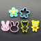 Mini Sandwich Cutters Shapes For Kids Plastic Bento Cutters Mold Sandwich Q1O6