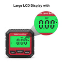 Bevel 360 Degree Digital Protractor Inclinometer Magnetic Base Measuring Tools
