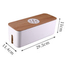 Data Cable Storage Box Organizer Electric Charger Wire Management Container