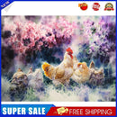 DIY Paint by Number Kits Chicken Bushes Pattern Art Zero Basis On Canvas