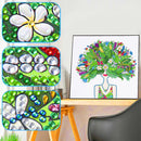 Diamond Painting 5D DIY Bouquet Girl Partial Special Drill Rhinestone Kit