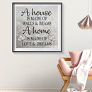 5D DIY Full Drill Diamond Painting Letter Embroidery Mosaic Craft Kit Needlework