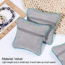 Bag Velvet Dust Protect Zipper Jewelry Bag Coin Purse Storage Pouch Packing Bag