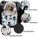 Pet Dog Car Carrier Seat Bag Basket for Small Cat Dogs Safety Travel Bed Ho