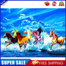 DIY Digital Oil Paint By Numbers Acrylic Horse Animal Hand Painted Artwork