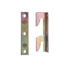 8pcs Iron Bed Fittings Connectors Brackets Joiners Hook Frame Replacement