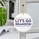 Hanging Ornament - Round Hanging Decorations Ornaments Pendant - Lets Go Bran
