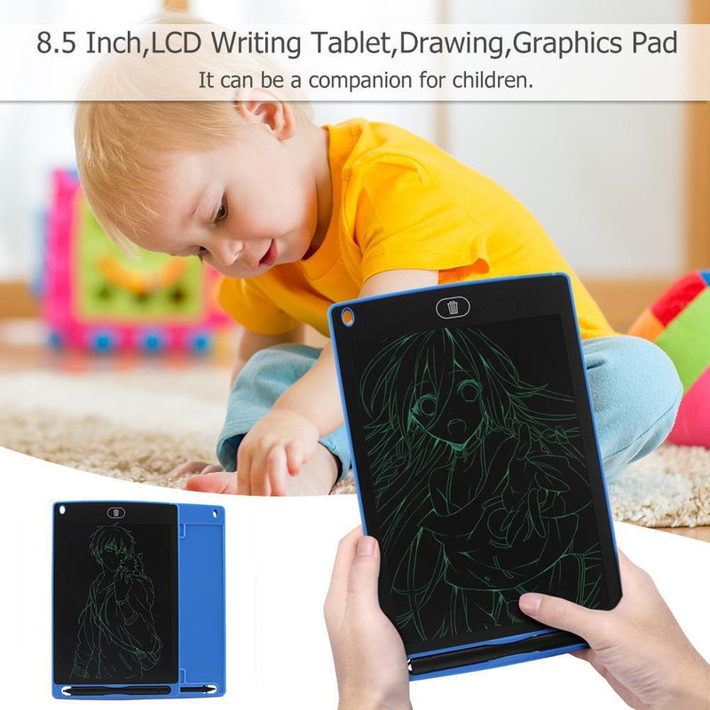 8.5 Inch LCD Writing Tablet Electronic Notepad Drawing Graphics Pad (Blue)