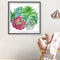 5D DIY Full Round Drill Diamond Painting Succulent Plants Embroidery Needlework