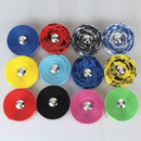 2Set Cycling Road Bike Sports Cork Handlebar Tape+ 2 Bar plug white+camo